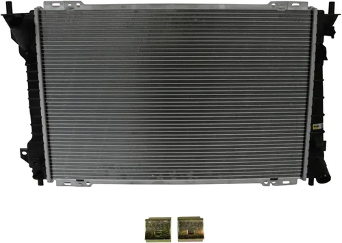 Miniatura 76 de TRQ Radiador de 1 fila de núcleo de aluminio de 26.5 pulgadas de ancho de núcleo compatible con Chevrolet Captiva Sport 2012-2015 Saturn Vue