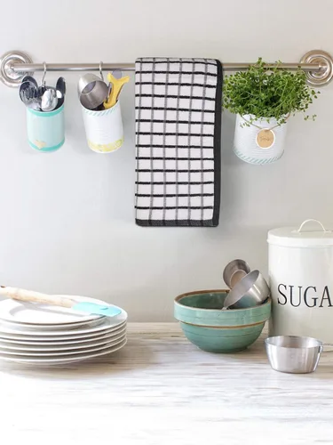 Miniatura 551 de Urban Villa Toallas de cocina 100% algodón para cocina (juego de 6) 20"x30" toallas de cocina altamente absorbentes, juego de ropa de cocina