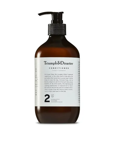 TRIUMPH & DISASTER | Acondicionador, Acondicionador hidratante, hidratante y desenredante con queratina para cabello seco y dañado para hombres y