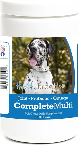 Miniatura 8 de Healthy Breeds Boxer todo en uno multivitamínico suave masticable 120
