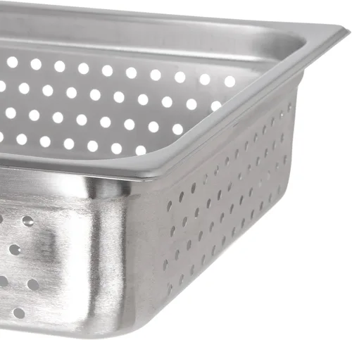 Miniatura 10 de Carlisle FoodService Products DuraPan - Recipiente de acero inoxidable de tamaño completo para almacenar y servir alimentos en cocina comercial, 3.6