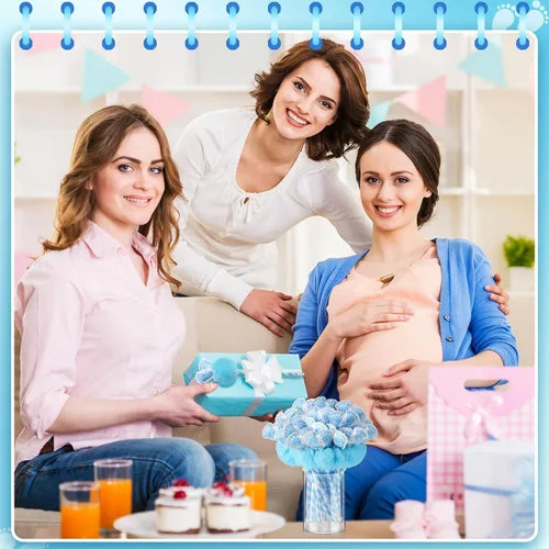 Miniatura 5 de Lincia 48 bolígrafos para baby shower, bolígrafos a granel, recuerdos de fiesta, con tinta de gel para invitados, amigos, regalos de felicitación