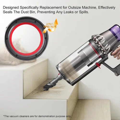 Miniatura 7 de Anillo de sellado de cubo de polvo SV16 SV29 mejorado compatible con Dyson Outsize Canister pieza de repuesto, compatible con accesorios de anillo