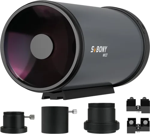 Miniatura 10 de SVBONY MK105 Maksutov-Cassegrain - Telescopio, Imágenes sin Dispersión, Telescopio Catadióptrico de 105mm, Placa Ensillada Catadióptrica OTA
