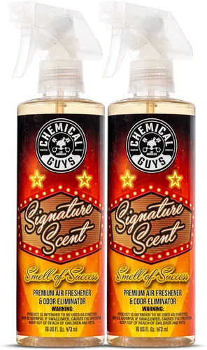 Miniatura 8 de Chemical Guys Black Frost Air - Ambientador en aerosol premium para automóvil y eliminador de olores, aerosol de aroma masculino fresco