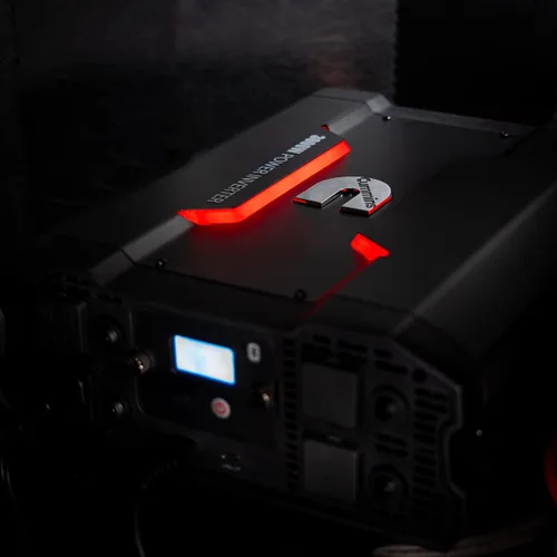 Miniatura 5 de Cummins 3000 vatios inversor de onda sinusoidal modificada para camiones Inversor 12 voltios a 110 voltios Cuatro salidas de CA Dos puertos USB