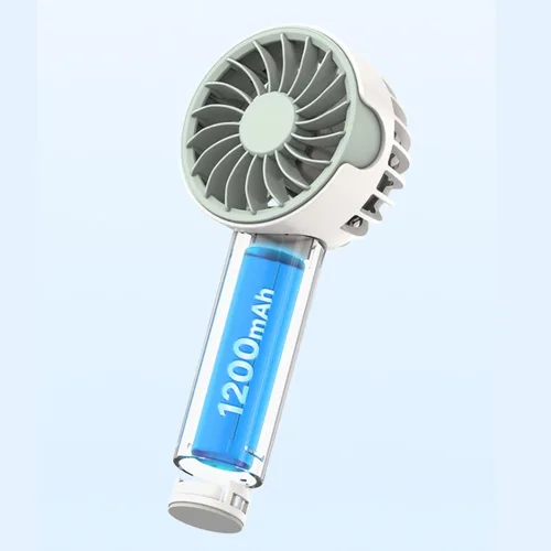 Miniatura 9 de MOVEX Mini ventilador de mano portátil recargable, 3 velocidades de refrigeración personal USB, ventilador de viaje ligero de bolsillo para verano