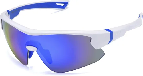 Miniatura 11 de maivnz Gafas de sol de béisbol juveniles para niños, UV400 para niñas, gafas de sol de sóftbol para niñas, niños de 6 a 8 a 12 a 14 años, gafas