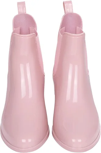 Miniatura 3 de Evshine - Botas de lluvia cortas para mujer, botas de lluvia de Chelsea ligeras, botas de goma impermeables
