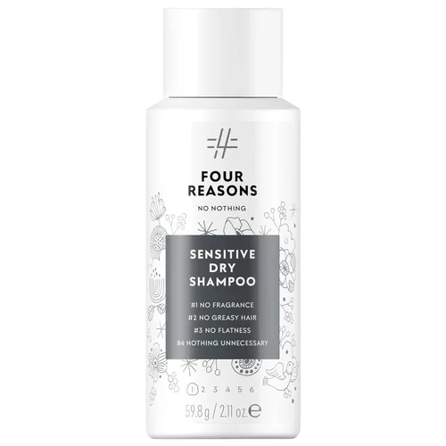 No nothing Champú seco voluminizador, tamaño de viaje, sin fragancia, sin talco, hipoalergénico, vegano, sin perfume para mujeres y hombres, cuero