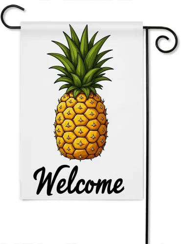 Miniatura 10 de Moslion Bandera de jardín con texto en inglés "Give Thanks For He Is Good", bandera de doble cara, bandera de bienvenida para patio, decoración