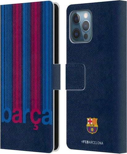 Miniatura 50 de Head Case Designs Funda de piel con licencia oficial del FC Barcelona Ball Pattern Campions compatible con Apple iPhone 11