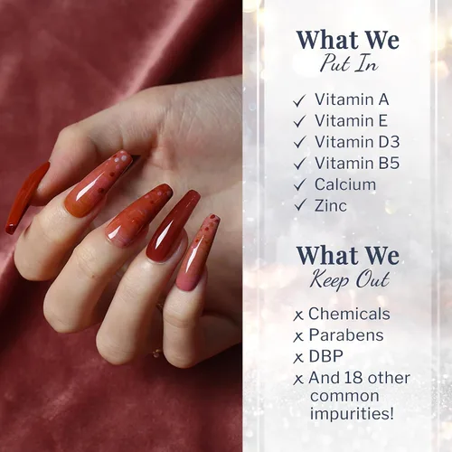Miniatura 5 de SNS Polvo de inmersión de uñas, polvo de inmersión de color geloso - Acai Bowl (negro) - Color de uñas de larga duración dura 14 días - Bajo olor