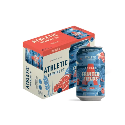 Miniatura 8 de Athletic Brewing Company Cerveza artesanal sin alcohol, baja en carbohidratos con cuerpo ligero de arroz y malta, combina con ensalada y pizza