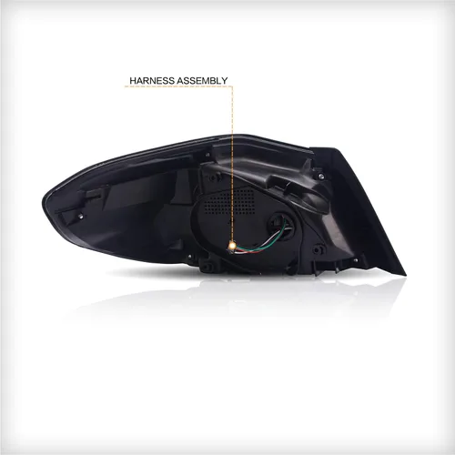 Miniatura 7 de VLAND Conjunto de luces traseras Compatible con Subaru WRX 2015-2022 Subaru WRX STI, lámpara trasera con DRL, luz trasera con luces antiniebla