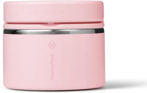 Miniatura 15 de ThermoFlask - Frasco de comida aislado de doble pared de 12 onzas, Rosa Arenisca