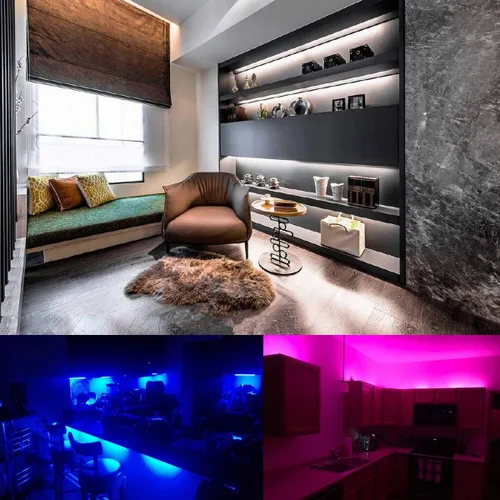 Miniatura 2 de Barra de luz LED inalámbrica con control remoto, kit de iluminación LED regulable de 12 pulgadas, kit de iluminación para debajo del gabinete, barra