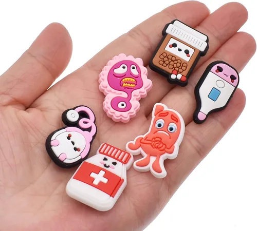 Miniatura 5 de Pabucle Colgantes médicos para zapatos papacharmsnuevo mexicano con hebilla de clip, dijes para zapatos papacharms, hombres y mujeres, decoración