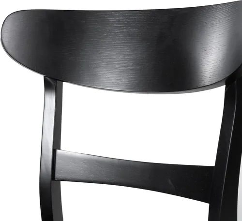 Miniatura 6 de Christopher Knight Home Idalia Silla de comedor, 19.6 pulgadas de ancho x 20.6 pulgadas de profundidad x 30.8 pulgadas de alto, gris oscuro + negro