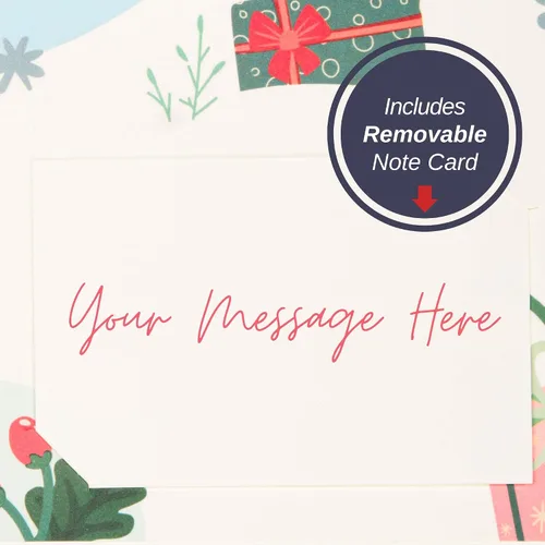 Miniatura 7 de Paper Love Frndly Tarjeta Emergente de Navidad, Noche de Navidad 3D, Regalo para Navidad o Vacaciones - 100% Reciclada y Ecológica, Cubierta de 5" x
