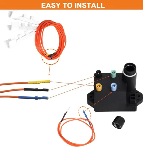Miniatura 3 de 66354 69308 Kit de encendido de repuesto para Weber GS4 Genesis II Parrilla Piezas Encendido para Weber GS4 Genesis 2 E315, 2 S310, II S315, II