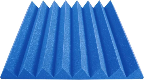 Miniatura 25 de Paneles de espuma acústica de 24 x 24 pulgadas, paquete de 12, 48 pies cuadrados, utilizados para reducción de sonido de estudio de grabación