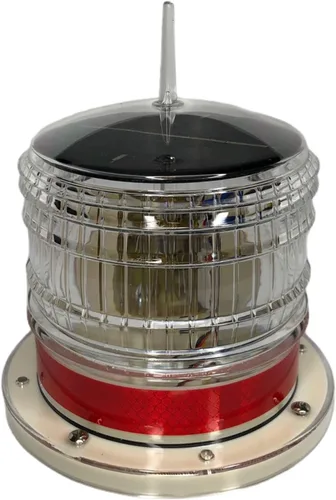 Miniatura 2 de Britta Products Luz solar de baliza de seguridad para barcaza de embarcaciones de embarcaciones de embarcaciones de embarcaciones de encendido