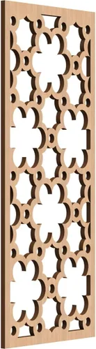 Miniatura 20 de Ekena Millwork WALW14X35X0250STGRO Southgate - Paneles de pared decorativos de madera con calado, 13 3/8 pulgadas de ancho x 34 3/8 pulgadas de rojo