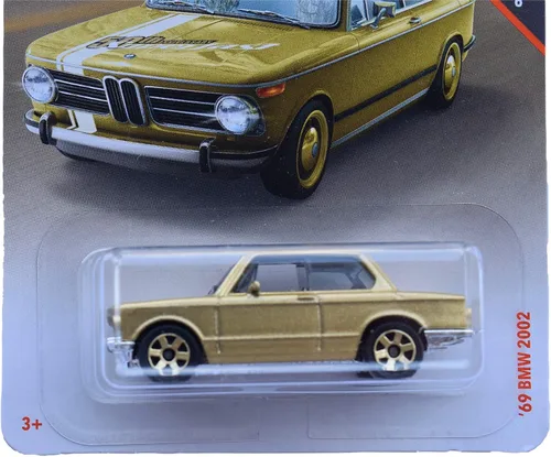 Miniatura 2 de Matchbox Super Fast 50 aniversario '69 BMW 2002, oro