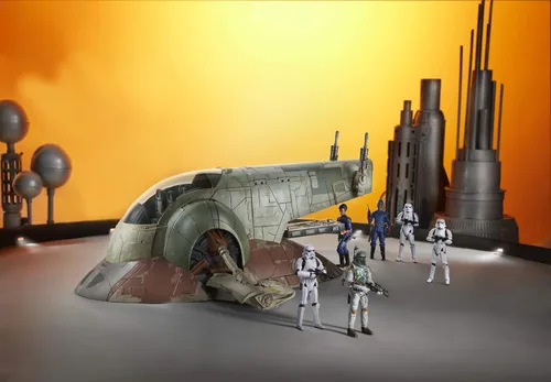 Miniatura 2 de Star Wars The Vintage Collection The Empire Strikes Back - Vehículo de juguete Esclavo I de Boba Fett, juguetes para niños a partir de 4 años