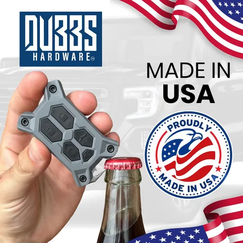 Miniatura 9 de Funda para llavero Chevy – para funda de llavero GMC – Accesorios Silverado Sierra – Abrebotellas integrado – Compatible con guía de ajuste
