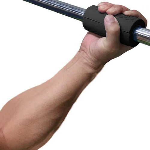 Miniatura 4 de Agarres para barra de pesas, agarre de barra para mancuernas, asas gruesas para levantamiento de pesas, accesorios de cable y entrenamiento