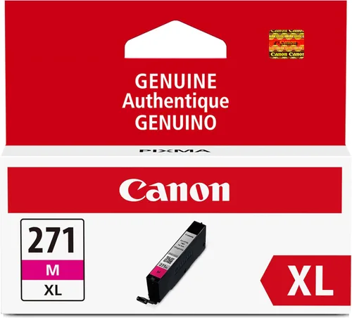 Miniatura 9 de Canon CLI-271XL Depósito de tinta negra genuino, compatible con impresoras MG6820, MG6821, MG6822, MG5720, MG5721, MG5722, MG7720, TS5020, TS6020