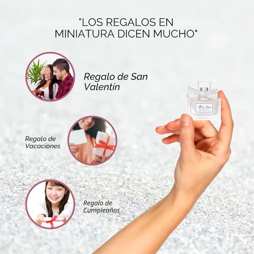 Miniatura 7 de Miss Dior Eau de Parfum Mini Splash para mujer, 0.17 onzas