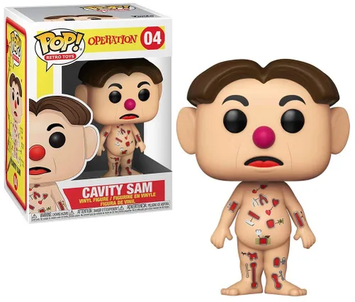 Miniatura 9 de Funko Pop! Llavero: Operación Juego - Cavity Sam, 2 pulgadas