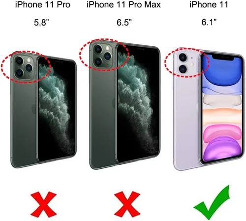 Miniatura 2 de uCOLOR Funda de piel con tapa para iPhone 11, para mujeres y niñas, con tarjetero y función atril, diseño de mármol, compatible con iPhone 11 de 6.1