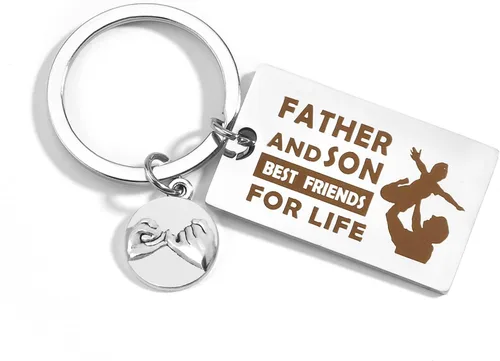 OALCQ Regalos para padres de hija, regalo para papá, llavero para padres, regalo de niños, regalos para papá