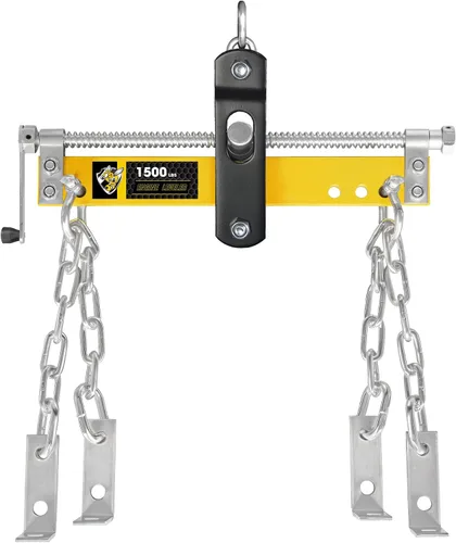 Miniatura 8 de YELLOW JACKET Soporte de motor, soporte de motor giratorio con bandeja de herramientas, brazos ajustables de 360 grados, ruedas giratorias