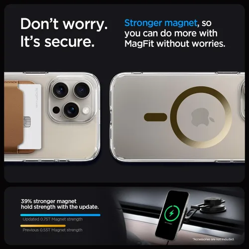 Miniatura 167 de Spigen Funda para iPhone 13 Mini, ultra híbrida MagFit [antiamarilleo] [compatible con Magsafe] - Transparente