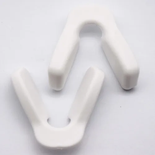 Miniatura 2 de Imytpft 4 White CompatibleCompatibleReplacement Silicone Nose Pads 2 Pieces For Oakleys Jawbreaker Earsocks