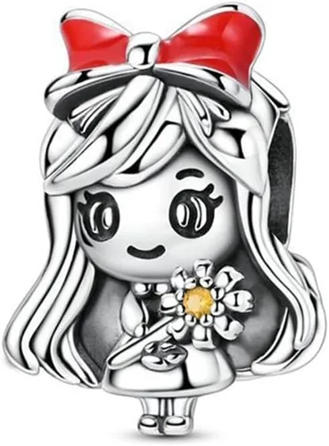 Miniatura 50 de Pulsera y collar de plata de ley 925 con dije de corazón, mariposa, loto, avión, viaje, lindo gato, cuentas, regalo para mujer