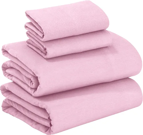Miniatura 23 de RUVANTI Juego de sábanas de franela 100% algodón tamaño matrimonial - 4 piezas, cálidas, suaves y transpirables, con bolsillo profundo, ropa de cama