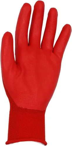 Miniatura 5 de Red Steer A369 Flowertouch - Guantes de césped y jardín, palma de nitrilo, rosa, morado o rojo, tallas S-L, se venden por pares