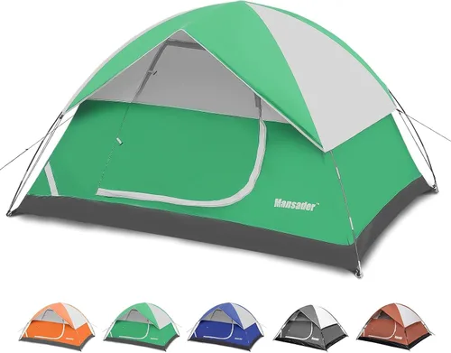 Miniatura 12 de Tienda de campaña impermeable para 2/3/4 personas para camping, ligera y fácil de instalar, tienda de campaña para senderismo al aire libre, tienda