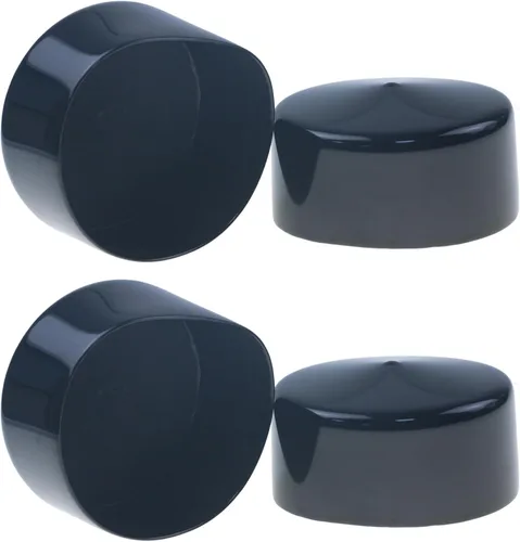 Miniatura 8 de Acocony Tapones de goma redondos de 1 pulgada, tapones de plástico de PVC flexible para agujeros redondos, color negro, paquete de 12