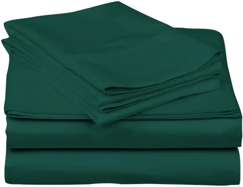 Miniatura 59 de Epic Cotton Juego de sábanas de 6 piezas, 100% algodón egipcio, de lujo, súper suave, bolsillos profundos de 12 pulgadas, tamaño King, 1000 hilos