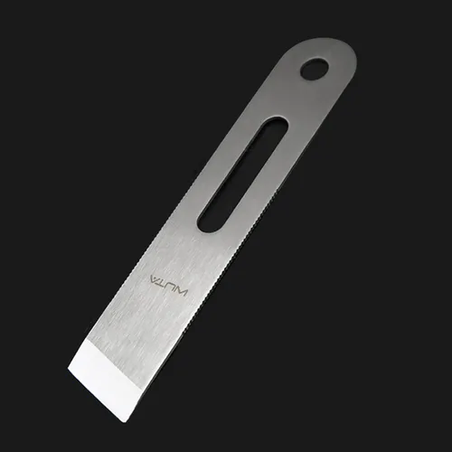 WUTA Cuchillo de skiving cuchillo de adelgazamiento de cuero 420B martensítico acero inoxidable herramientas de skiving diseño profesional DIY