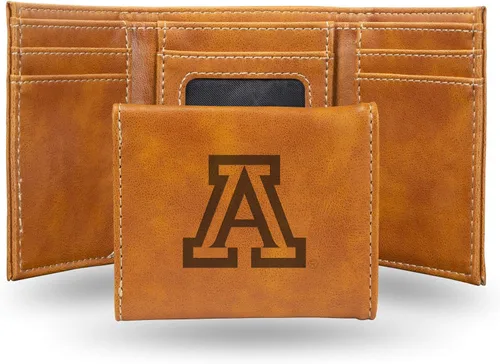 Miniatura 18 de NCAA Rico Industries - Billetera triple grabada con láser, con grabado láser, accesorio para hombre