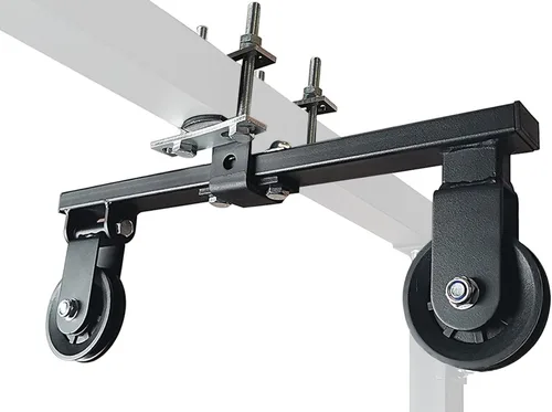 Accesorio de polea para rack de potencia, máquina desplegable LAT - Sistema de polea doble de cable y peso para entrenamiento de fuerza en gimnasio