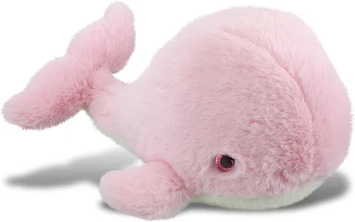 Miniatura 9 de DolliBu Animal de Peluche Ballena - Ballena Azul Suave y Abrazable, Adorable Juguete de Peluche de Ballena para Tiempo de Juego, Lindos Regalos